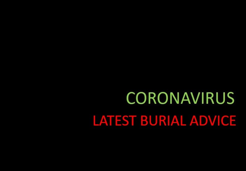 covid burial advice